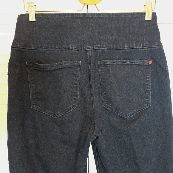 SPANX‎ Ready To Wow Jean Ankle Leggings Women's Large Blue Dark Wash High Rise - Picture 6 of 14